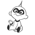 Incredibles Coloring Pages - Jack Jack