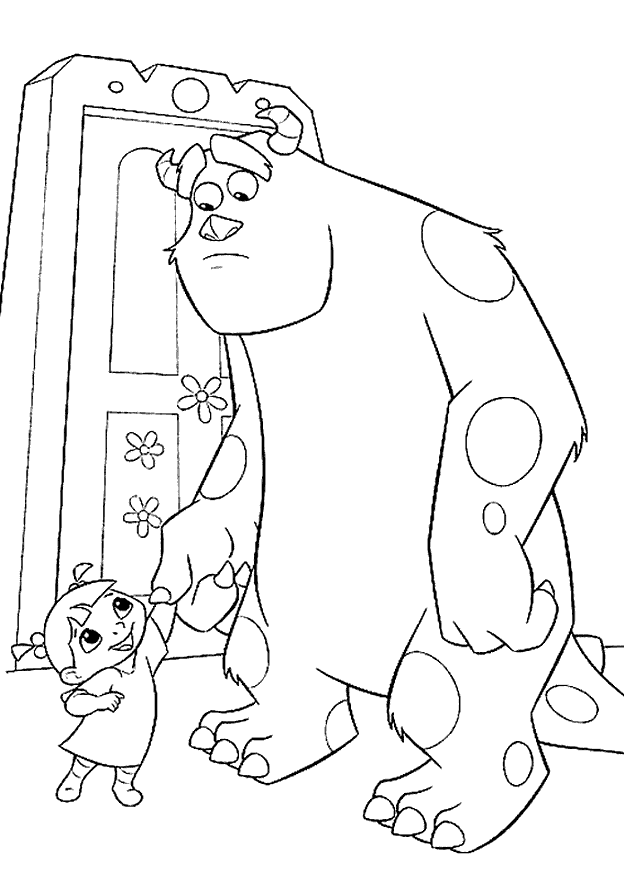 Monsters Inc Coloring Pages Best Coloring Pages For Kids
