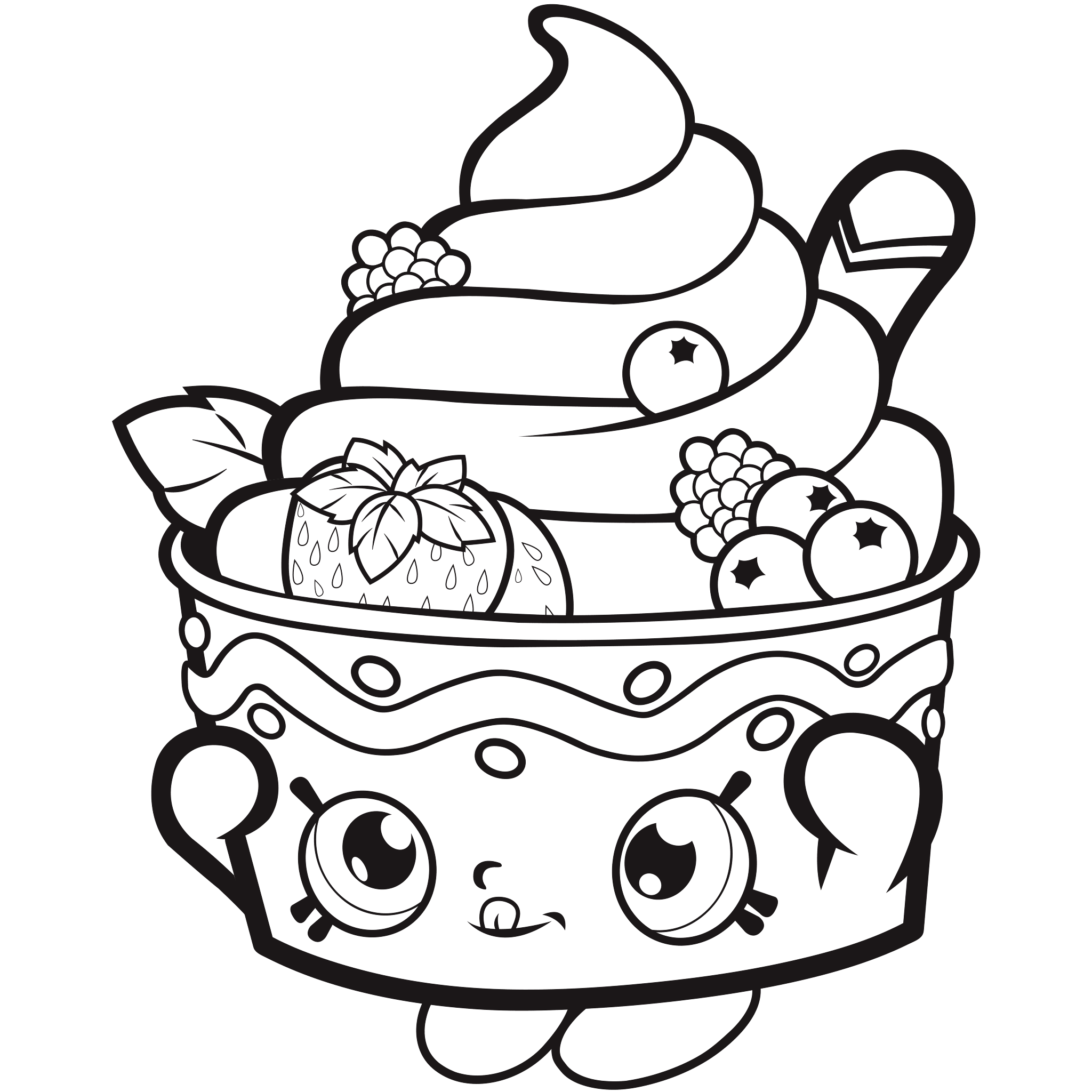 Shopkins Coloring Pages Best Coloring Pages For Kids