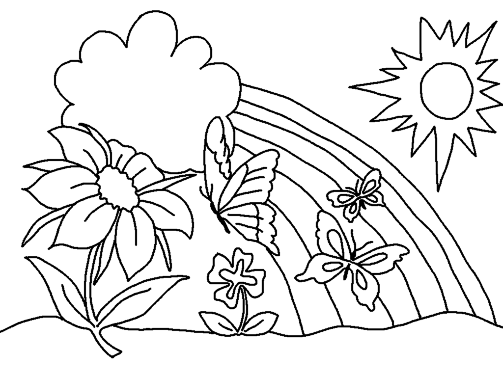 5300 Coloring Pages For Spring  Images
