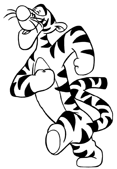 Tigger Coloring Pages - Best Coloring Pages For Kids