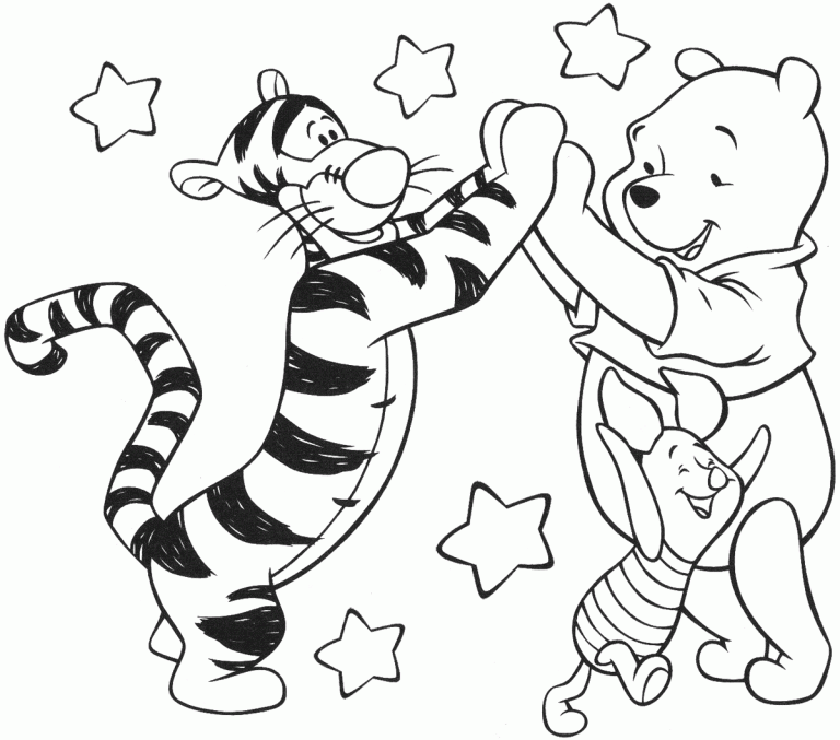 Tigger Coloring Pages - Best Coloring Pages For Kids