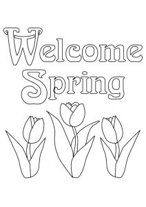 Spring Coloring Pages - Best Coloring Pages For Kids