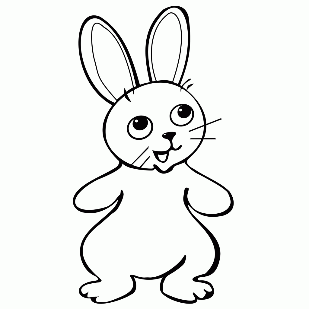 Free Printable Bunny Coloring Pages For Adults
