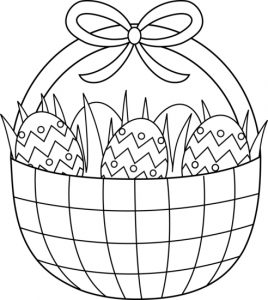 Easter Basket Coloring Pages - Best Coloring Pages For Kids