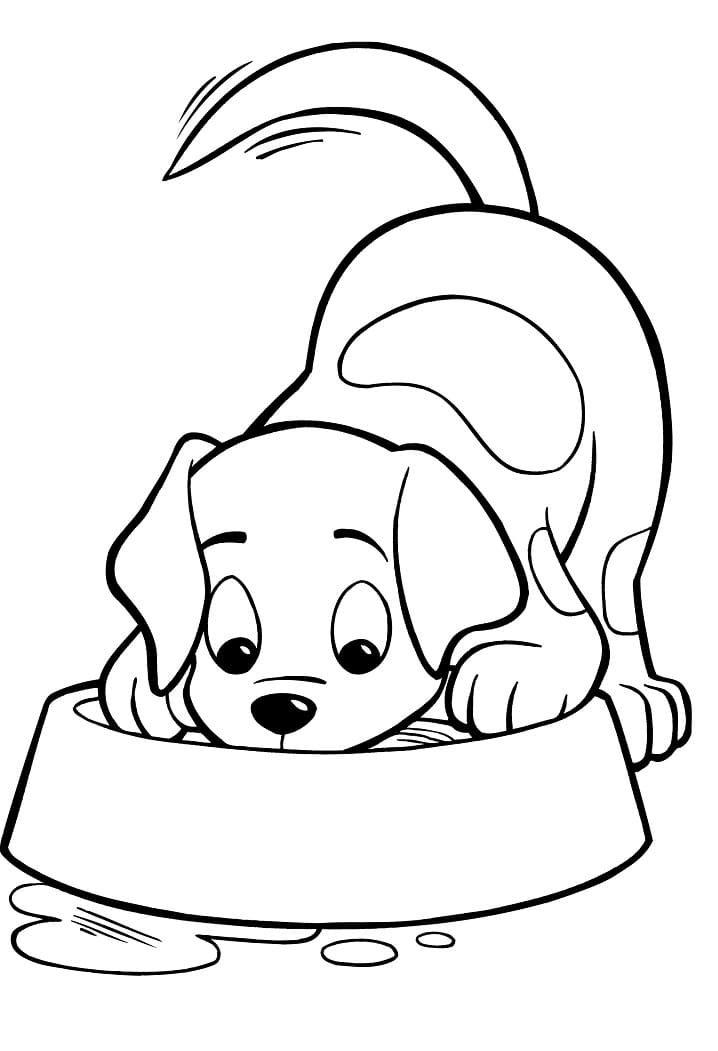 puppy coloring pages best coloring pages for kids