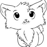 Cute Kitten Coloring Pages