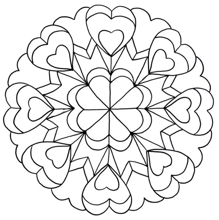 Blank Coloring Pages For Teenage Girls 4