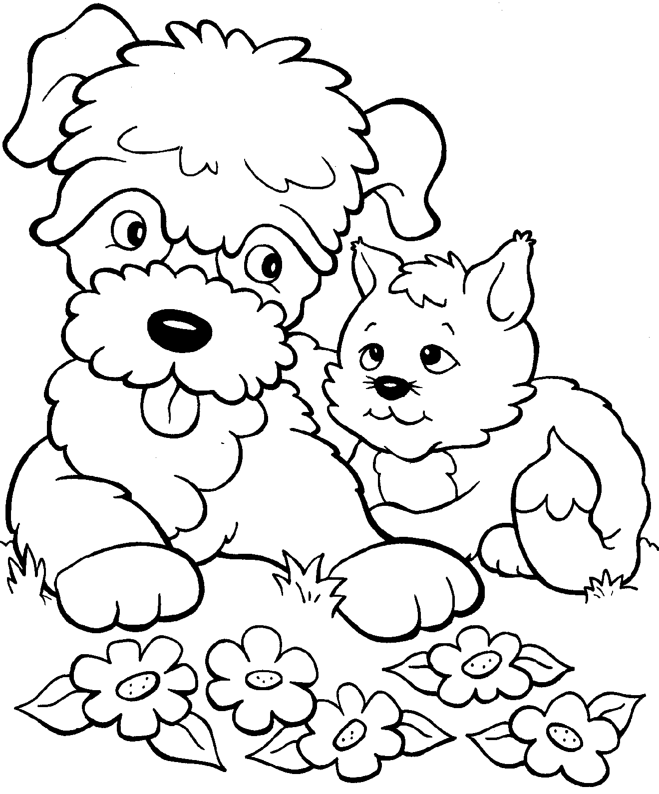 Free Printable Kitten Coloring Pages - Printable World Holiday
