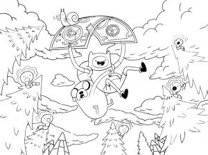 Adventure Time Coloring Pages - Best Coloring Pages For Kids