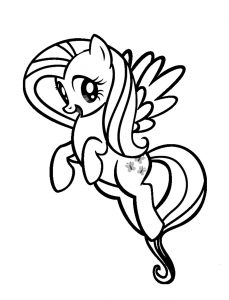 Fluttershy Coloring Pages - Best Coloring Pages For Kids