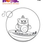 Free Dreamworks Home Coloring Pages