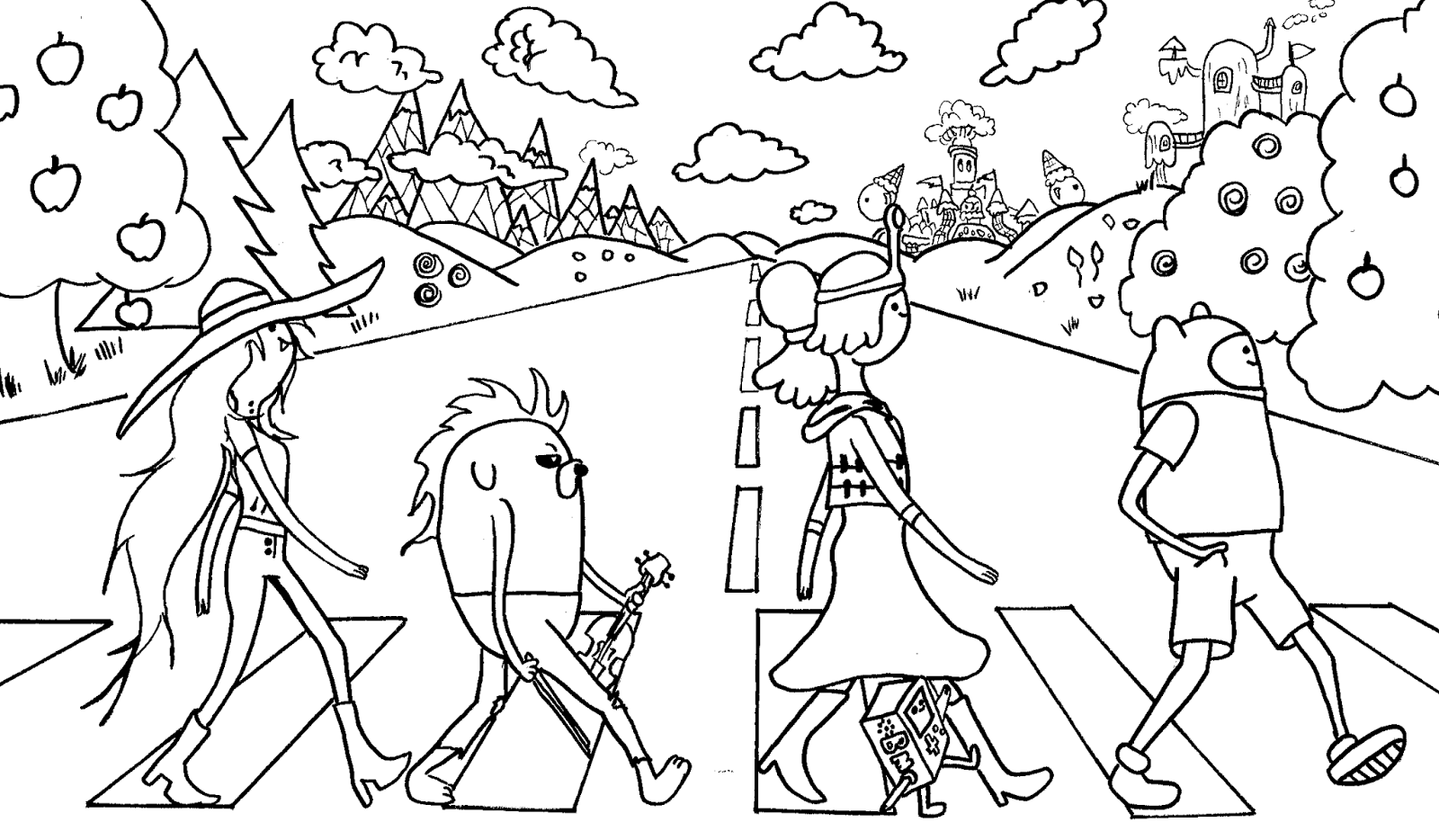 Download Adventure Time Coloring Pages - Best Coloring Pages For Kids
