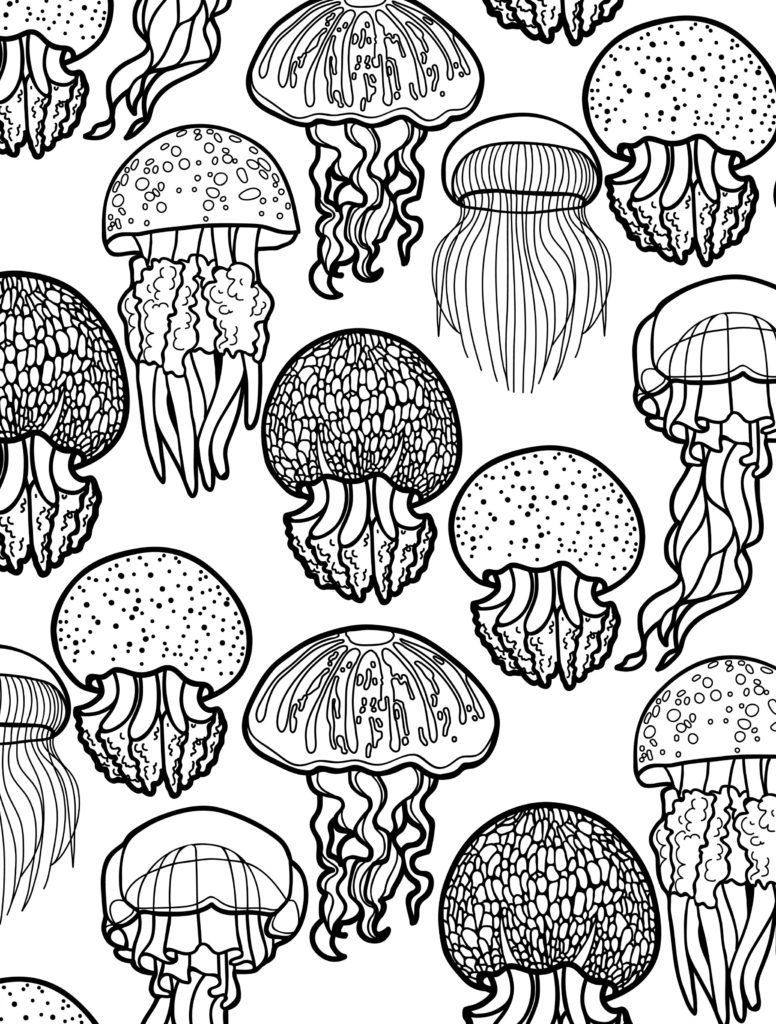 Free Printable Coloring Pages Of Animals For Adults
