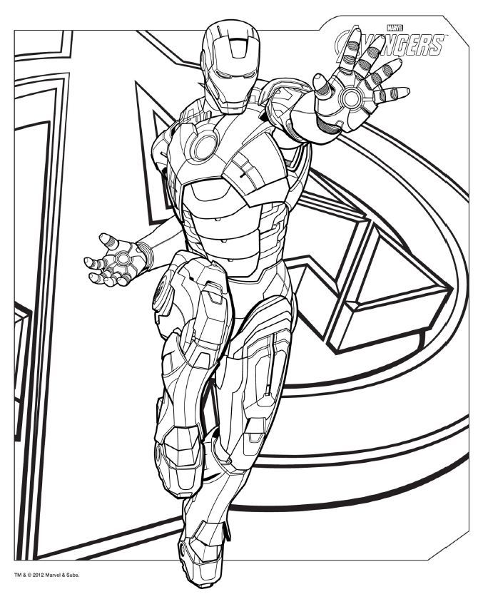 Download Avengers Coloring Pages - Best Coloring Pages For Kids