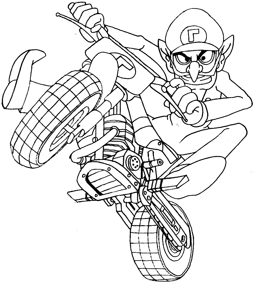 Download Mario Kart Coloring Pages - Best Coloring Pages For Kids