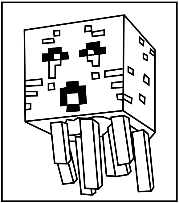 Minecraft Coloring Pages