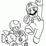 Print Mario Kart Coloring Pages