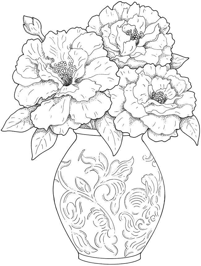 Flower Coloring Pages for Adults Best Coloring Pages For