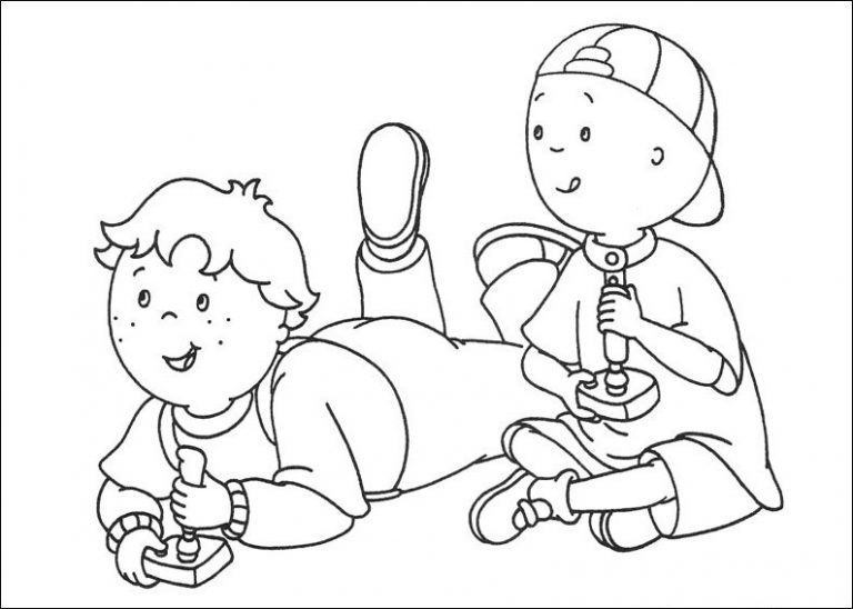Caillou Coloring Pages - Best Coloring Pages For Kids