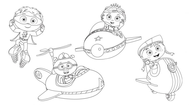 Super Why Coloring Pages - Best Coloring Pages For Kids