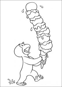 curious george coloring pages  best coloring pages for kids