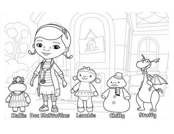 9500 Top Doc Mcstuffins Toy Hospital Coloring Pages , Free HD Download