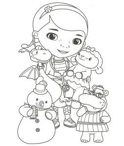 Doc McStuffins Coloring Pages - Best Coloring Pages For Kids