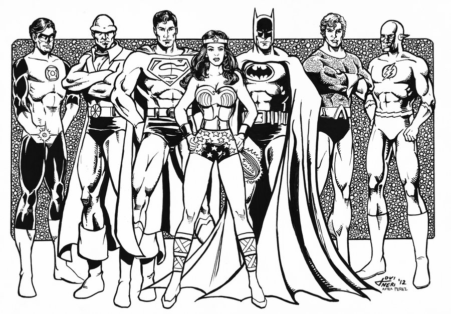 Justice League Coloring Pages - Best Coloring Pages For Kids