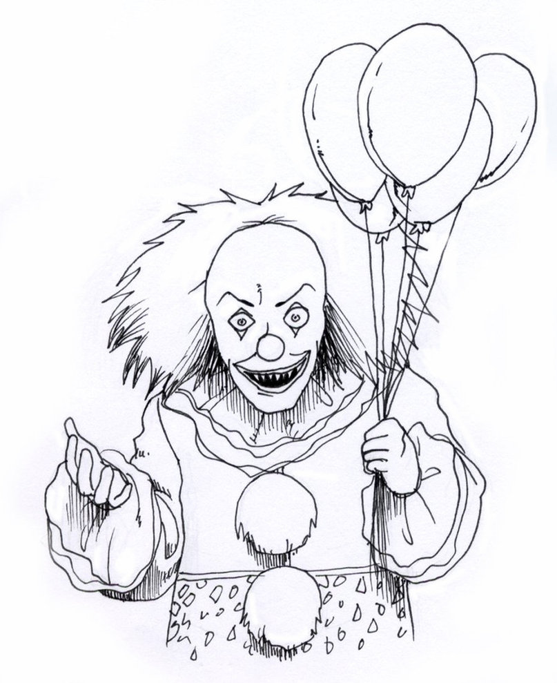 Scary Coloring Pages - Best Coloring Pages For Kids