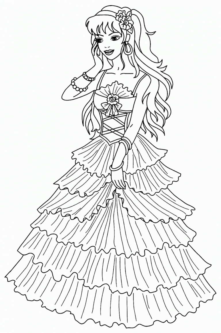 Princess Coloring Pages - Best Coloring Pages For Kids