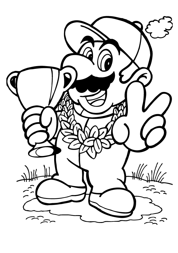 Super Mario Coloring Pages Best Coloring Pages For Kids