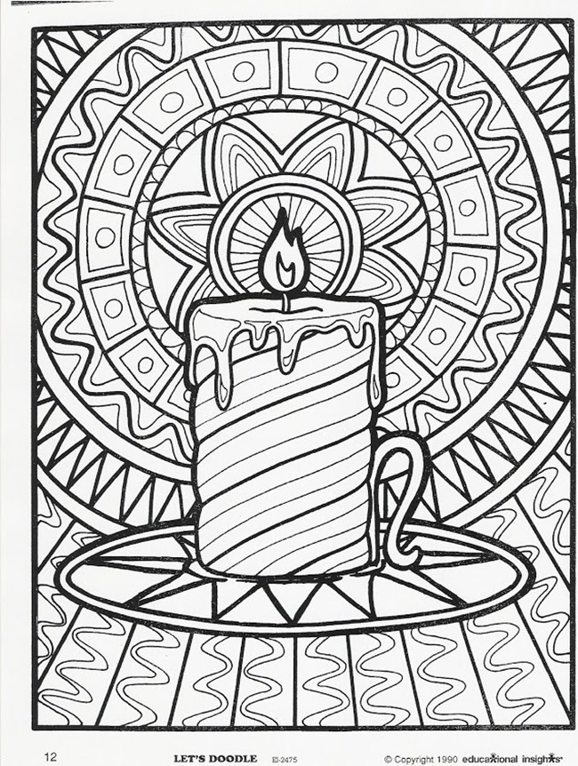 Christmas Coloring Pages For Adults Best Coloring Pages For Kids