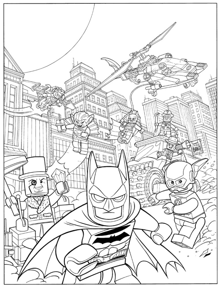 Lego Batman Coloring Pages Best Coloring Pages For Kids