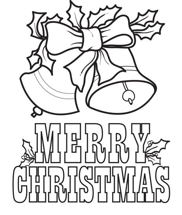 Free Printable Merry Christmas Coloring Pages