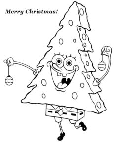 Free Printable Merry Christmas Coloring Pages