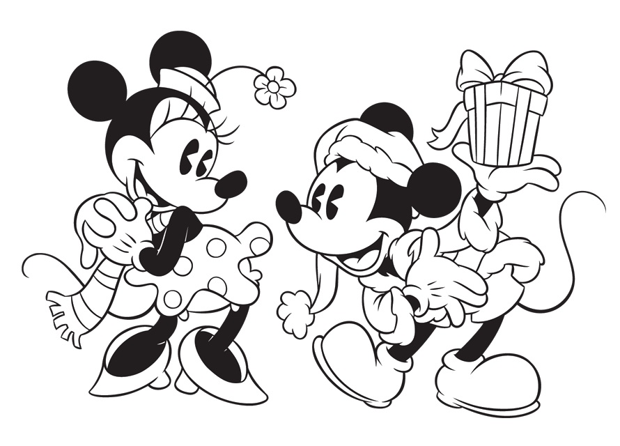 Disney Christmas Coloring Pages - Best Coloring Pages For Kids