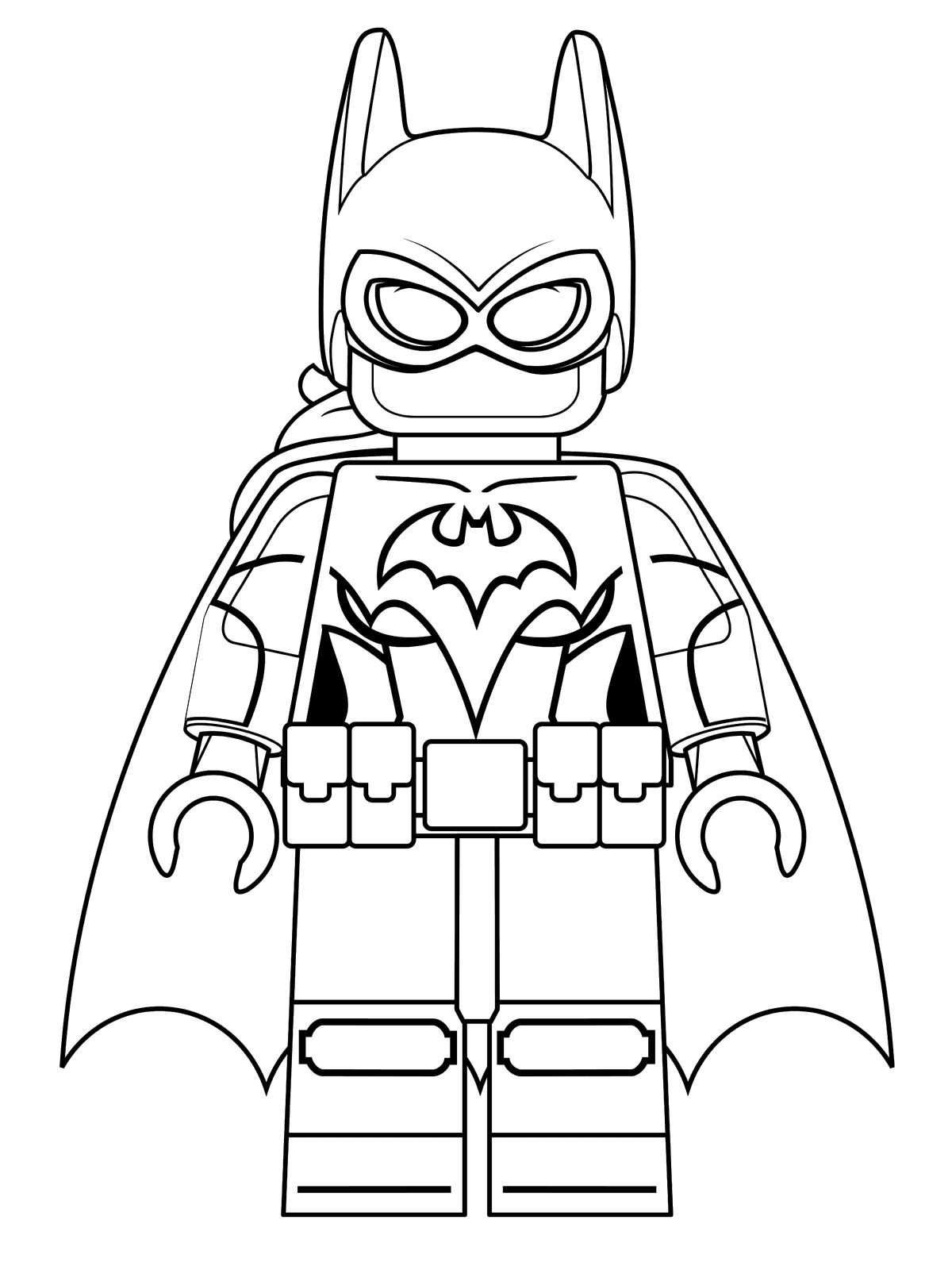 lego batman and robin coloring pages