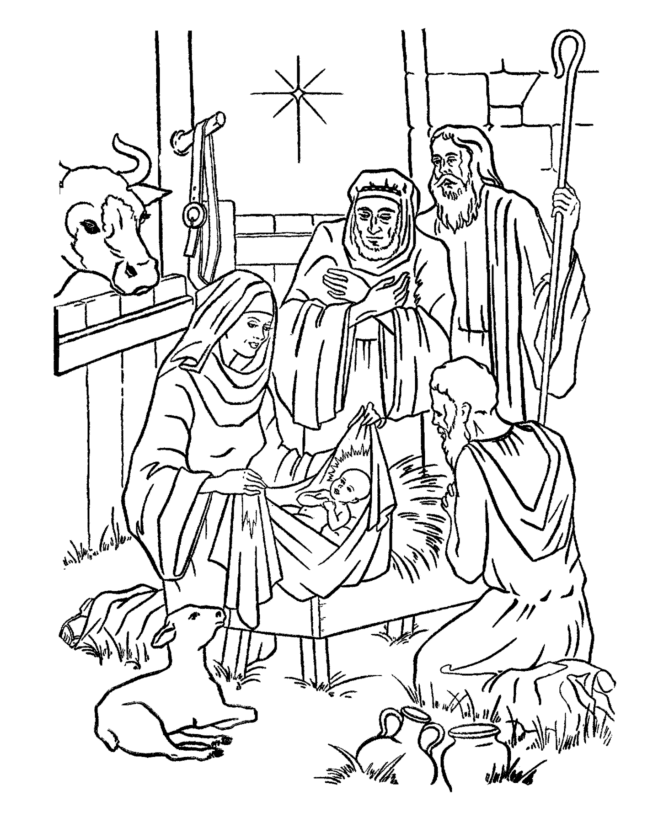 Download Baby Jesus Coloring Pages - Best Coloring Pages For Kids