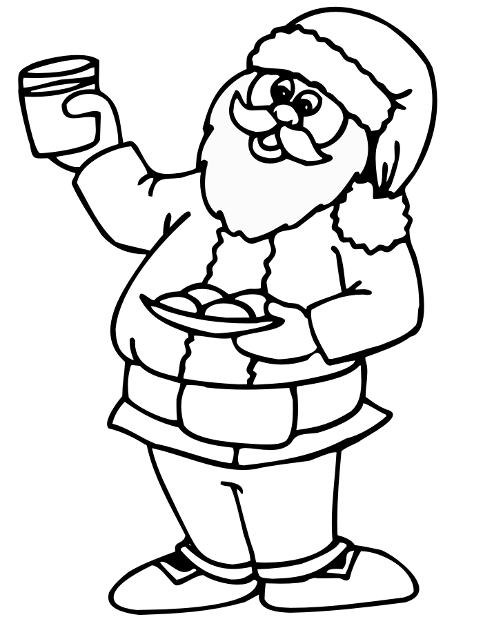 Santa Coloring Pages Best Coloring Pages For Kids