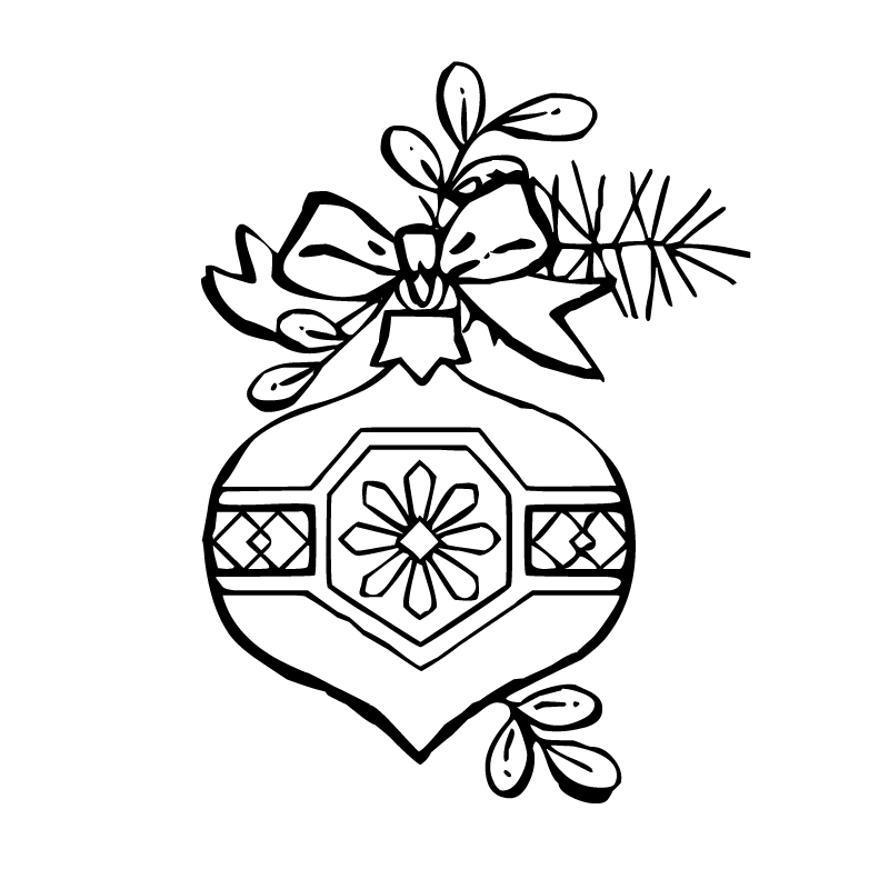 christmas ornament coloring pages  best coloring pages for kids
