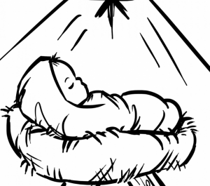 Baby Jesus Coloring Pages - Best Coloring Pages For Kids
