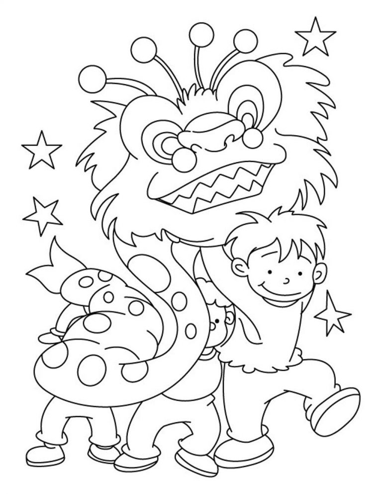 Chinese New Year Coloring Pages - Best Coloring Pages For Kids