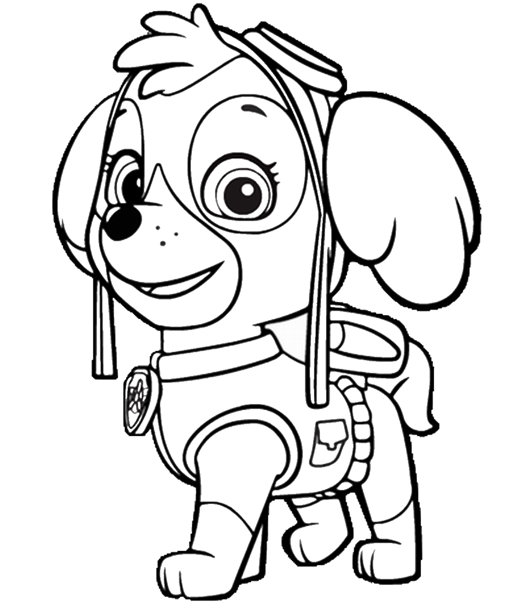 Paw Patrol Coloring - Best Coloring Pages Kids