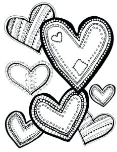 Valentine Heart Coloring Pages - Best Coloring Pages For Kids