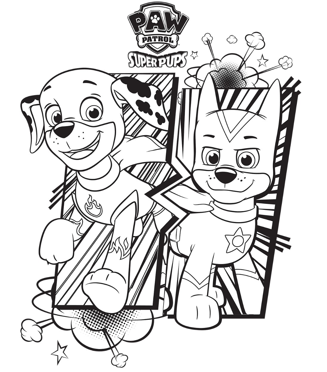  Paw Patrol Coloring Pages For Kids for Adult