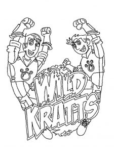 wild kratts coloring pages  best coloring pages for kids