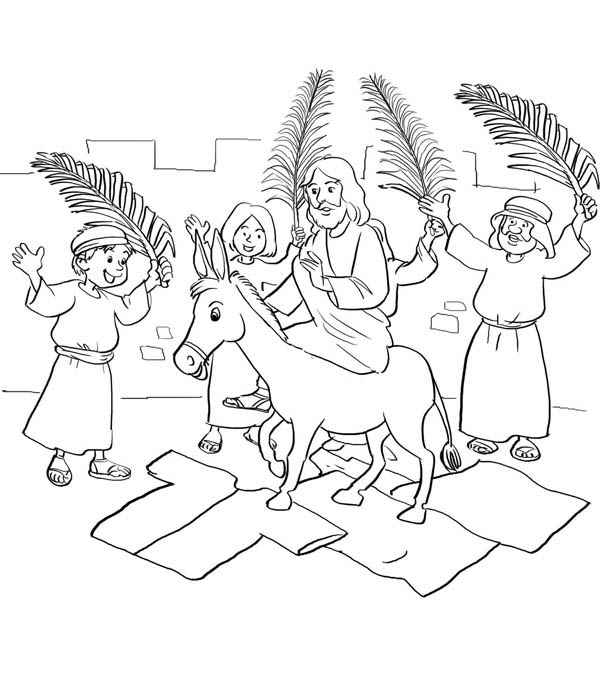 Download Palm Sunday Coloring Pages - Best Coloring Pages For Kids