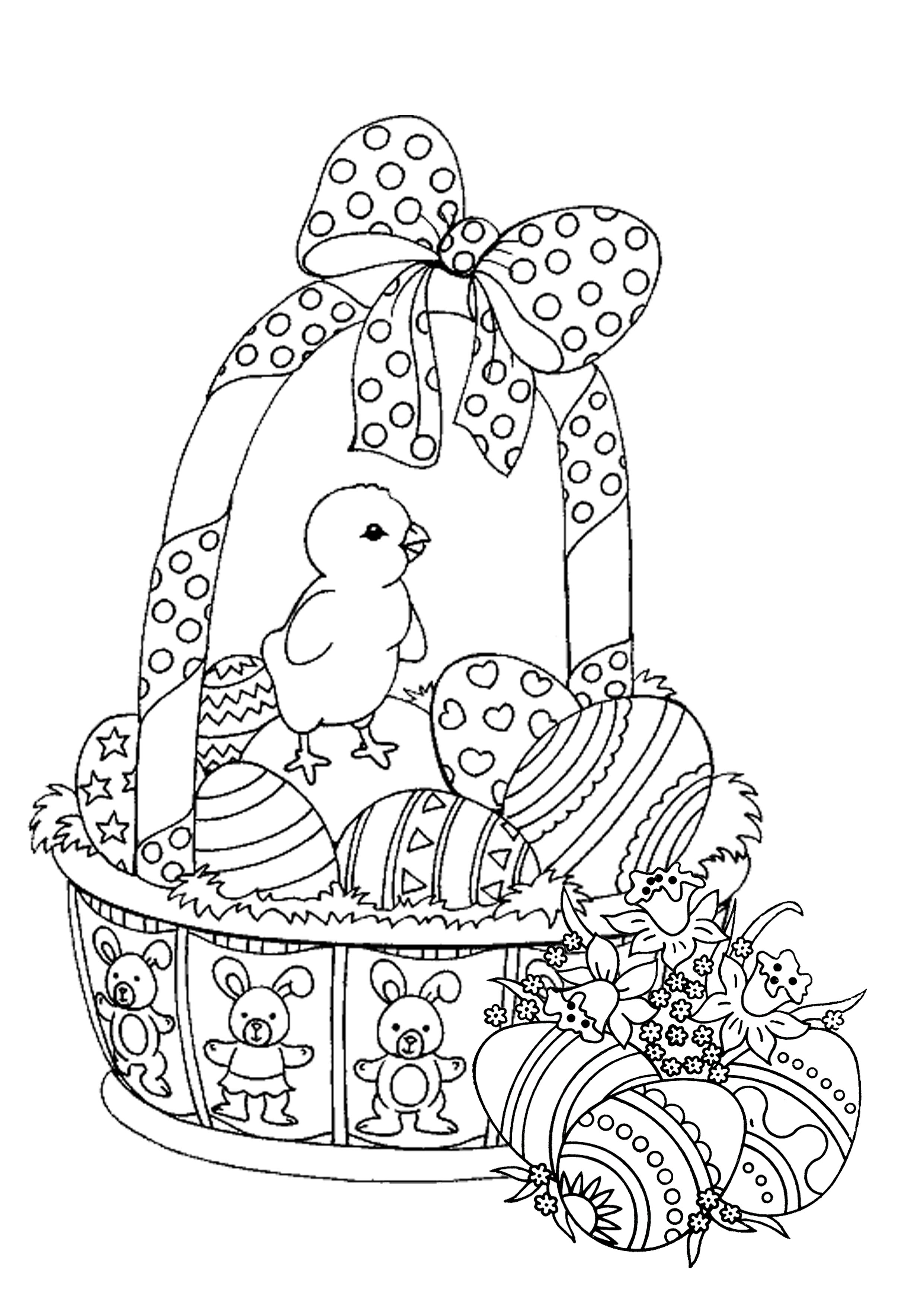 Download Easter Coloring Pages for Adults - Best Coloring Pages For ...