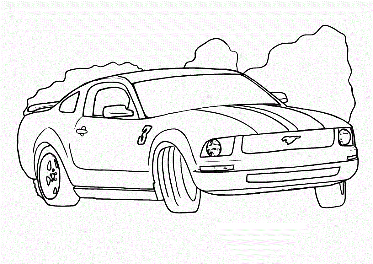 99 Top Coloring Pages Cars Free For Free